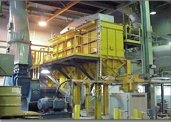 Solid Handling Compact 25kg/m³ Bag Dust Collector